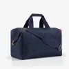 Reisenthel Allrounder L Bolsa de viaje Rhombus Midnight Gold, 30L, azul