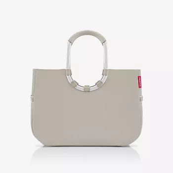 Reisenthel Loopshopper L Herringbone Sand Bolsa shopper