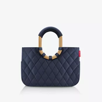 Reisenthel loopshopper M Frame Rhombus Midnight Gold Cesta de la compra