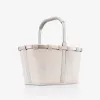 Reisenthel Carrybag Teddy Sand (BK1042) - cesta de la compra, 22L, poliéster reciclado