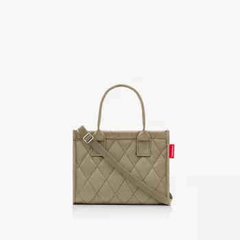 Reisenthel dailyshopper XS rhombus olive mini bolso tote