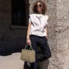 Reisenthel dailyshopper XS rhombus olive mini bolso tote