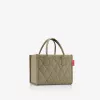 Reisenthel dailyshopper XS rhombus olive mini bolso tote