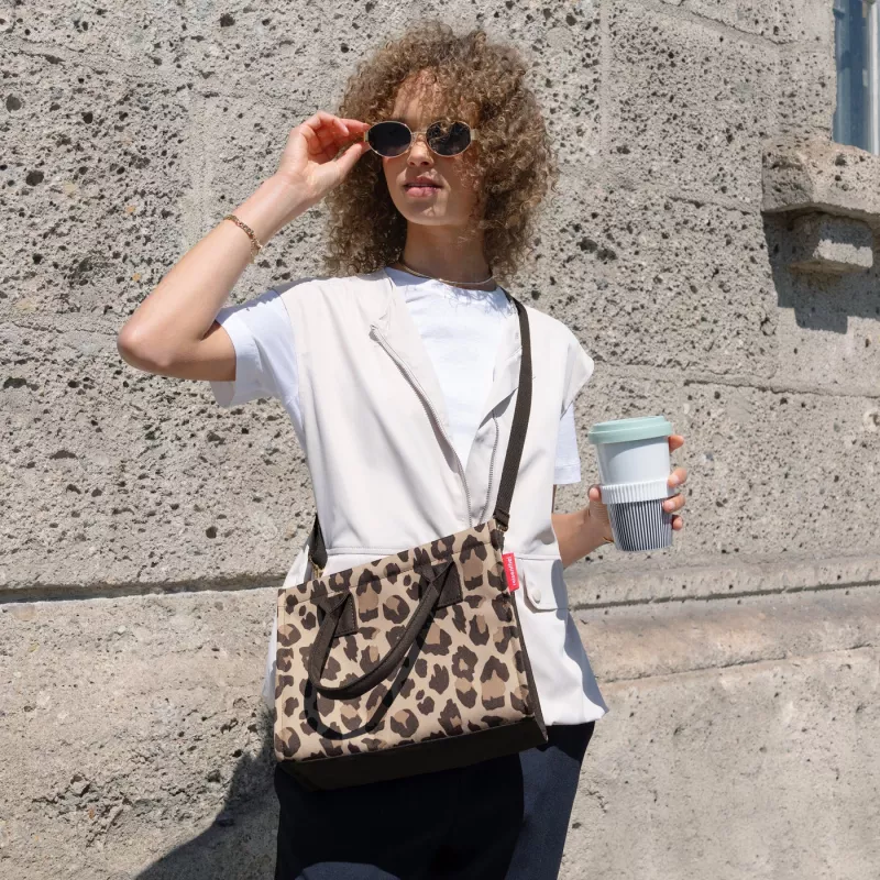 Reisenthel dailyshopper XS Leo Macchiato bolsa de la compra