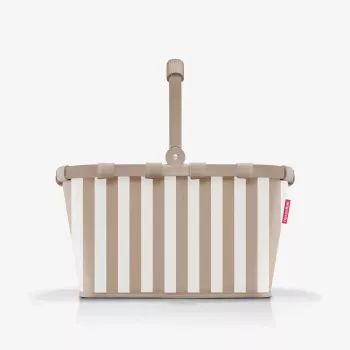 Reisenthel Carrybag Summerstripes Coffee cesta de la compra 22L