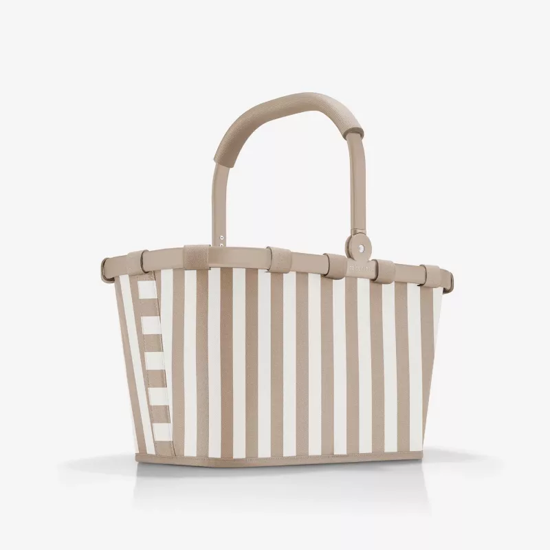 Reisenthel Carrybag Summerstripes Coffee cesta de la compra 22L