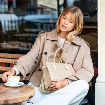 Reisenthel daily shopper XS leo vanilla bolsa de la compra