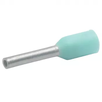 Klauke 168TL Terminal de puntera aislado - 0,34 mm² - AWG 22 - estañado - turquesa - polipropileno