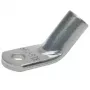Klauke 49R1245 Terminal tubular, 120 mm², cobre estañado, acodado 45°, orificio para perno M12
