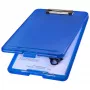 MAPED The Clip Portapapeles H2532030 DIN A4 azul translúcido plástico