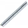 Rumold Escala triangular 10,0 cm plateada
