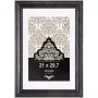 NIELSEN DESIGN Accent Vintage Marco de fotos DIN A4 21x29,7 cm madera negro