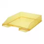 HAN Bandeja de documentos amarillo transparente A4