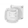 Hensel DK 0200 G Caja de derivación de cables hasta 2,5 mm² sin bornes, gris RAL 7035