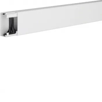 Hager canaleta LF3006009016 30x60mm blanco tráfico (RAL 9016) 2m