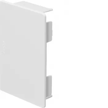 HAGER pieza final libre de halógenos para LF/LFH 60x90mm blanco tráfico (RAL 9016) LF6009069016
