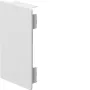 HAGER tapa final LF6011069016 60x110mm blanco tráfico (RAL 9016) para canaleta Tehalit LF