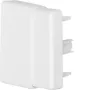 Hager LFF6006069016 pieza final ajustable blanco tráfico (RAL 9016) para canaleta 60x60mm