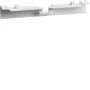 HAGER embellecedor de soporte de dispositivos SL20055A9016 20x55mm blanco tráfico (SL20055A9016)