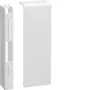 HAGER tapa final SL2011569016 SL 20x115mm blanco tráfico (RAL 9016) para canaleta Tehalit SL