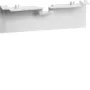 HAGER faldón de soporte de dispositivos SL20115A9016 20x115mm blanco tráfico