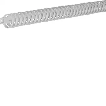 Hager L2232 canal de cableado flexible gris claro 30 mm x 4,5 mm x 500 mm autoadhesivo libre de halógenos