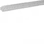 Hager L2232 canal de cableado flexible gris claro 30 mm x 4,5 mm x 500 mm autoadhesivo libre de halógenos