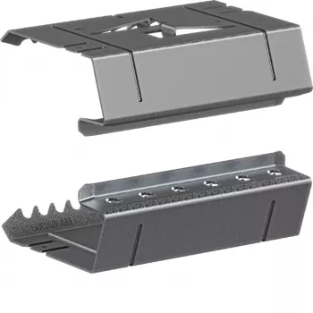 Hager BRS651309 Par de acoplamiento, eléctrico/mecánico, chapa de acero 65x130 mm