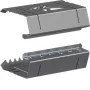 Hager BRS651309 Par de acoplamiento, eléctrico/mecánico, chapa de acero 65x130 mm