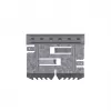 Hager BRS651309 Par de acoplamiento, eléctrico/mecánico, chapa de acero 65x130 mm