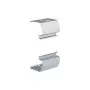 Hager BRS651709 Par de acoplamiento para canal BRS 65x170, chapa de acero, blanco