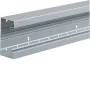 Hager BRA651301ELN base de canaleta de antepecho, aluminio anodizado natural, 2000x130x65 mm