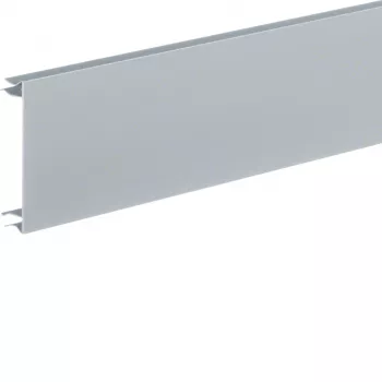 Hager BRA0802ELN cubierta para canaleta de antepecho 80 mm aluminio anodizado 2000 mm