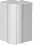 Hager BR651703H9016 esquina exterior ajustable para canaleta BR/A/S 68x170mm blanco RAL 9016