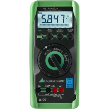 GMC Instruments METRAHIT 2+ multímetro digital 6000 dígitos True RMS CAT III 600V / CAT II 1000V