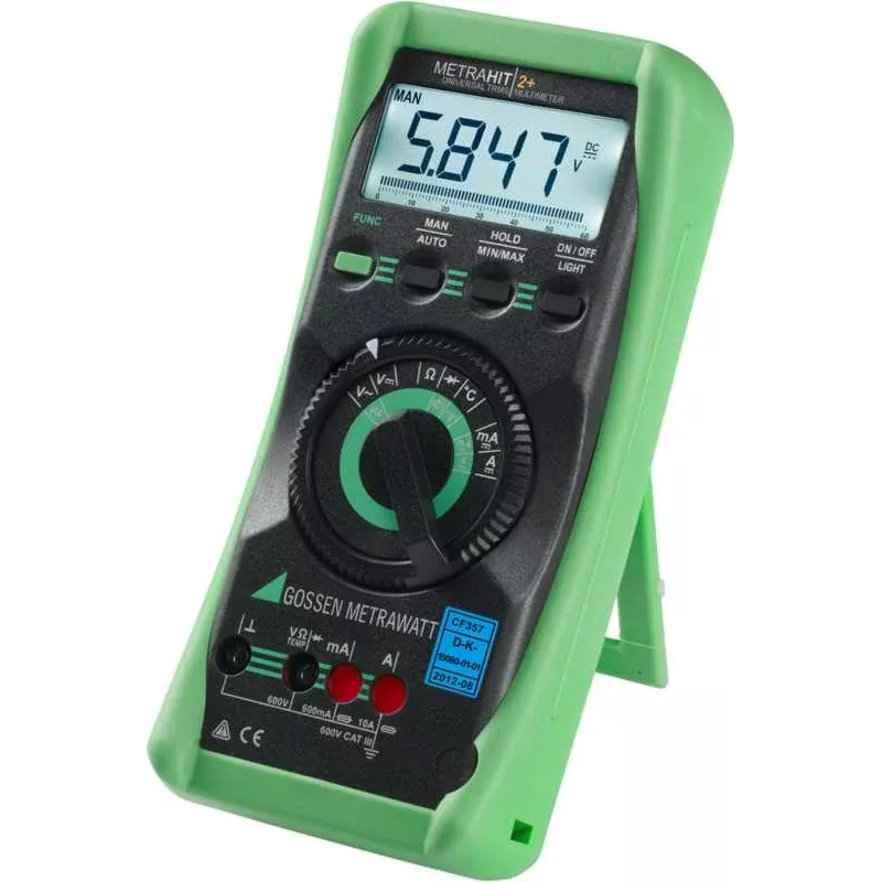 GMC Instruments METRAHIT 2+ multímetro digital 6000 dígitos True RMS CAT III 600V / CAT II 1000V