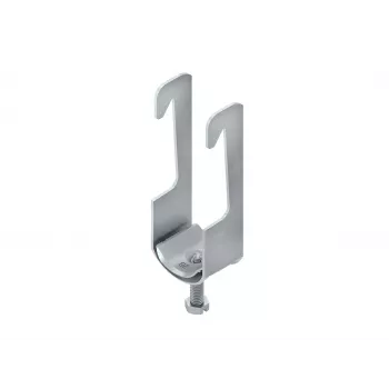 Niedax abrazadera en U BW 50 - acero, galvanizado electrolítico, 50 mm