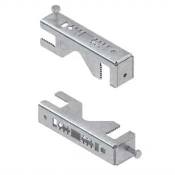 Niedax GRKHV 173 S abrazadera de fijación para bandeja de rejilla, 173 mm, acero galvanizado sendzimir