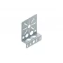 Niedax RMP130 placa de montaje galvanizada en banda DIN EN 10346 con accesorios