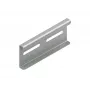 Niedax KSV 60 S conector recto 60 mm acero galvanizado en banda