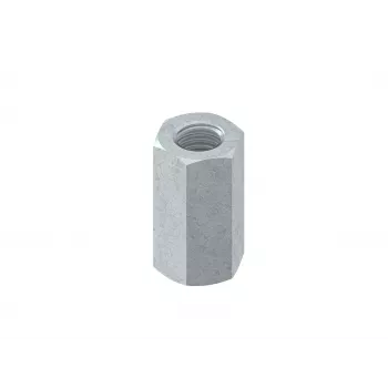 Niedax VBSM10 tuerca de acoplamiento M10 hexagonal azul pasivado DIN 50961