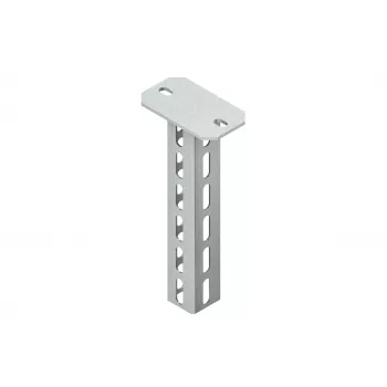 Niedax HU5050/300 Barra de suspensión, perfil en U, 50x50x300mm, galvanizado en caliente DIN EN ISO 1461