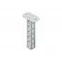 Niedax HU5050/300 Barra de suspensión, perfil en U, 50x50x300mm, galvanizado en caliente DIN EN ISO 1461