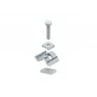 Niedax SPKGM 25 F Pinza de apriete, acero galvanizado en caliente, M8, 25 mm de rango de apriete