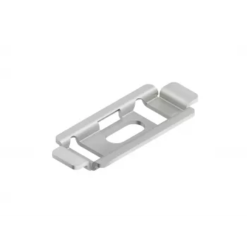 Niedax GRBP 6 F Placa de fijación para bandejas de cables, 60 mm de altura, acero, galvanizado sendzimir, 100x60x1,5 mm