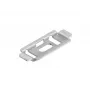 Niedax GRBP 6 F Placa de fijación para bandejas de cables, 60 mm de altura, acero, galvanizado sendzimir, 100x60x1,5 mm