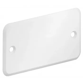 Kaiser Elektro Cubierta atornillada 1148-90 Blanco (RAL 9010) Polipropileno IP30