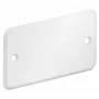 Kaiser Elektro Cubierta atornillada 1148-90 Blanco (RAL 9010) Polipropileno IP30