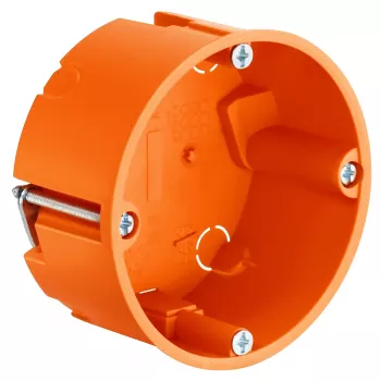 Kaiser Elektro 9061-00 Caja de empotrar para tabique hueco Ø 68 mm profundidad 35 mm naranja