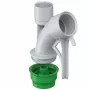 Kaiser Elektro Codo de tubo para pared y techo 1202-34 para tubo DIN EN 25 mm